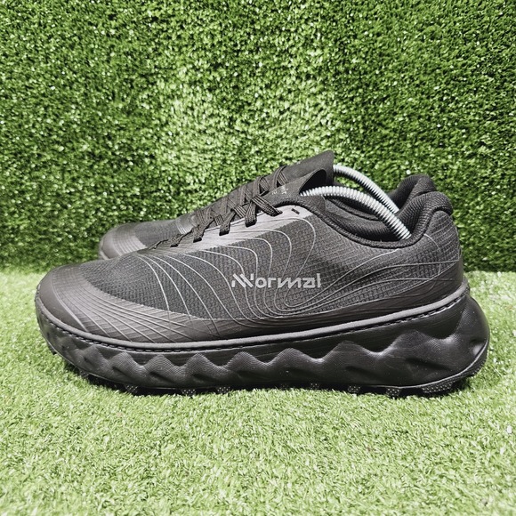 NNORMAL Tomir 2.0 Triple Black Athletic Trail Running Sneakers Mens Size 11 - Picture 3 of 9